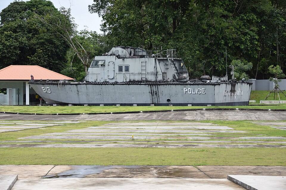 Tsunami-Gedenkstätte Polizeiboot 813